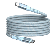 VERBATIM Sync & Charge USB-C to USB-C 60W Magnetic 120 cm - Blue - 1340233 - zdjęcie 1
